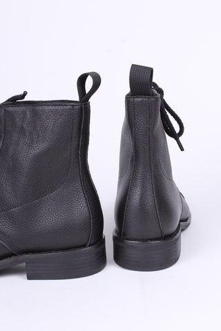 40er Jahre Herren Militärstiefel - Schwarz - Robbie