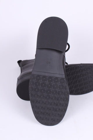 40er Jahre Herren Militärstiefel - Schwarz - Robbie
