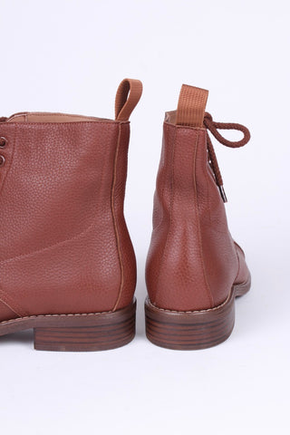 40er Jahre Herren Militärstiefel - Braun - Robbie