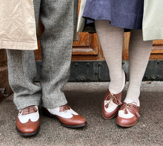 The History of Two-Tone Spectators: A Vintage Icon - memery