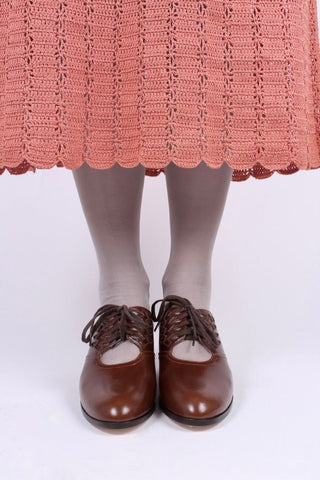 1930s Oxford shoes - brown - Emma - memery