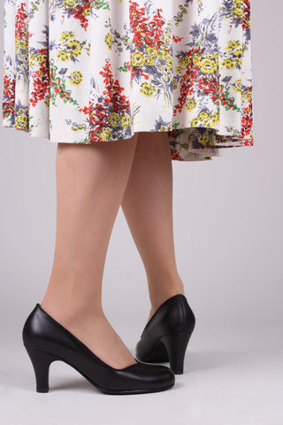Early 50's pump -  Black - Julia