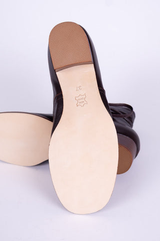 1900er / 1910er Edwardianische Schnürstiefeletten für Teenager - braun - Josephine