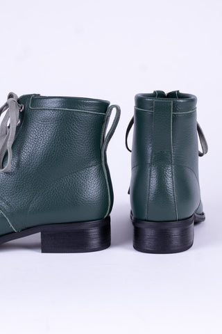 1930er/1940er Winter-Schneestiefel mit Fellfutter - Brown - Rita