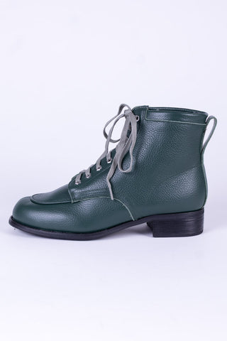 1930er/1940er Winter-Schneestiefel mit Fellfutter - Brown - Rita