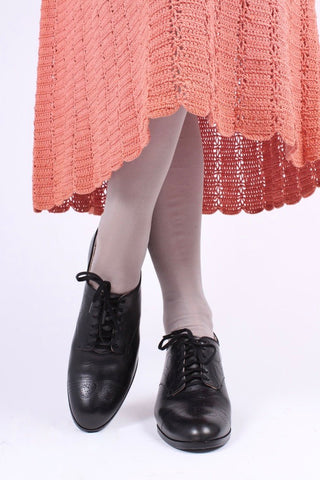 Classic 1930s Oxfords - Black - Juliette - memery